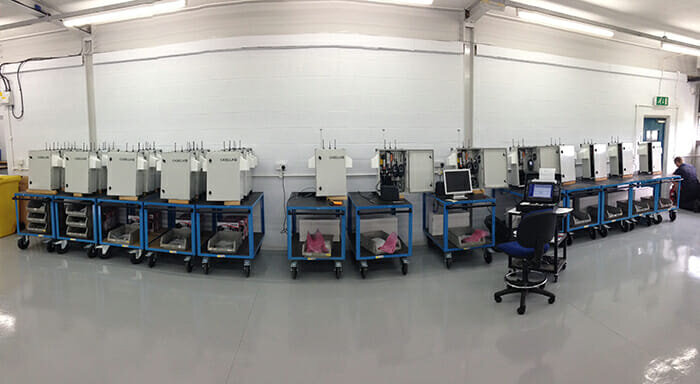 Real-time dust and noise measurement system with rapid configuration and delivery.