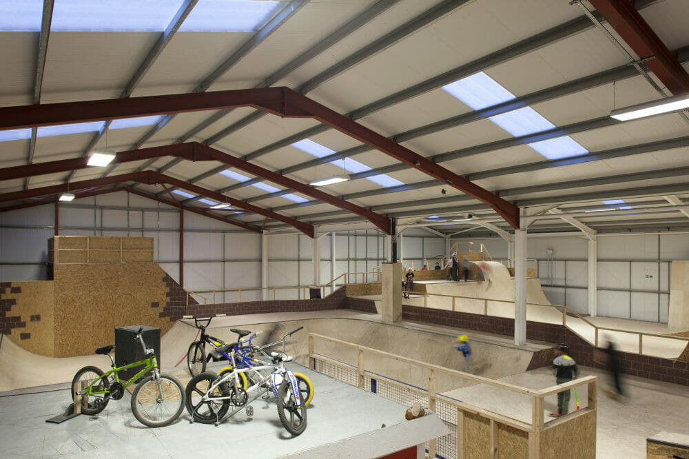 STEADMANS GETS ITS SKATES ON TO HELP NEW INDOOR BARROW AMENITY COME TO FRUITION