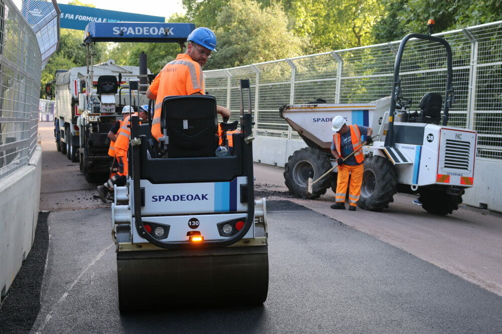 Aggregate Industries wins the race to supply materials for Formula E