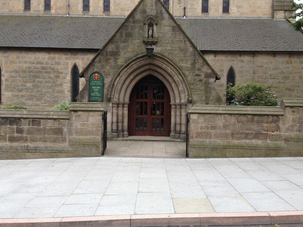 Pugin’s Nottingham gem receives paving update with materials from Brett