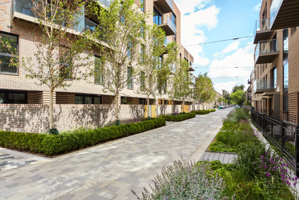 Charcon Materials Used in London’s Best New Place to Live