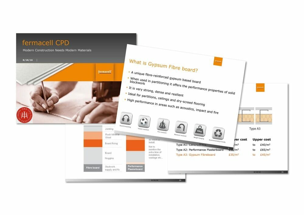 Fermacell CPD promotes modern materials for modern construction