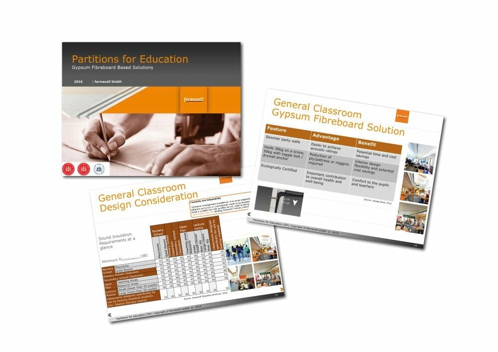 Education CPD launched by fermacell @fermacelluk