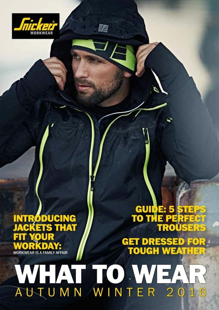 Snickers Advice on ‘What To Wear On Site' This Winter @SnickersWw_UK