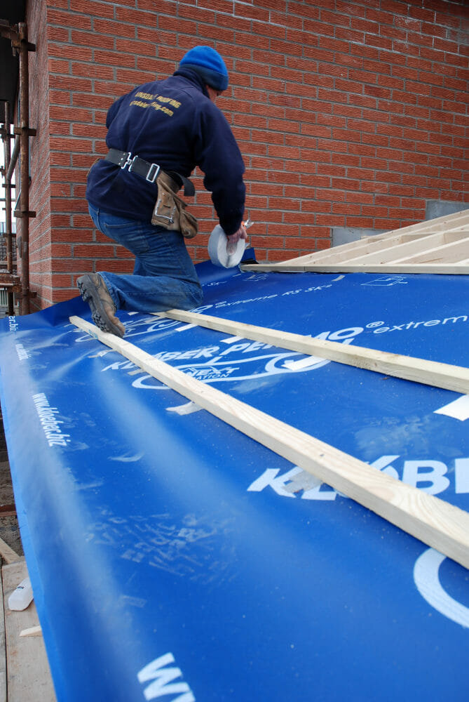 Klober underlay for low pitch roofs @KloberLtd