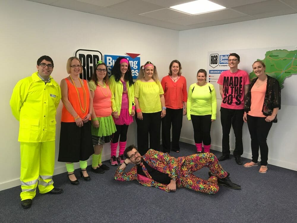 Builders merchant raises in excess of £635 for children’s hospice @RGBArchie