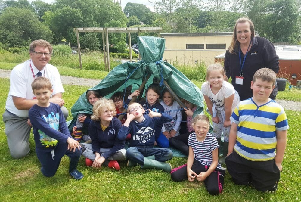 RGB helps primary school develop outdoor education facility @RGBArchie