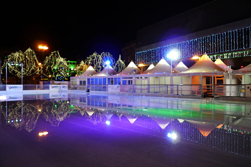 Christmas on ice thanks to Mather+Stuart @mandsgenerators