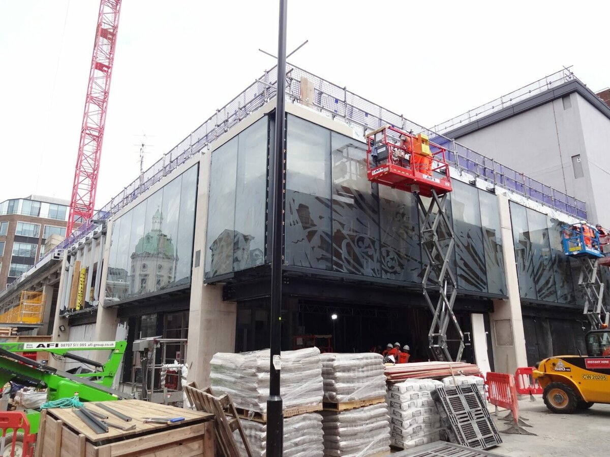Diamonds are forever at new Crossrail station