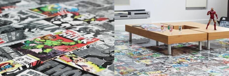 EXKLUSiV FLOORS JOIN THE MARVEL UNIVERSE