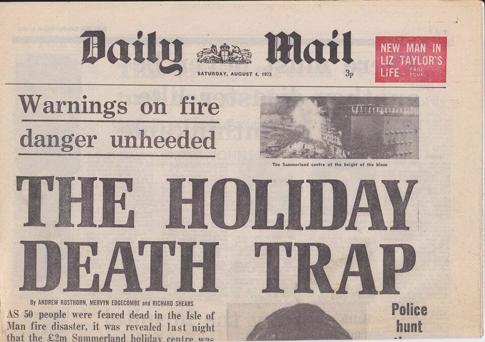 Wrightstyle remembers the Summerland tragedy