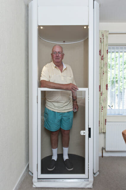 TO THE RESCUE! BROMSGROVE MAN GETS A STILTZ HOME LIFT AFTER STAIRLIFT FIRE BRIGADE DRAMA