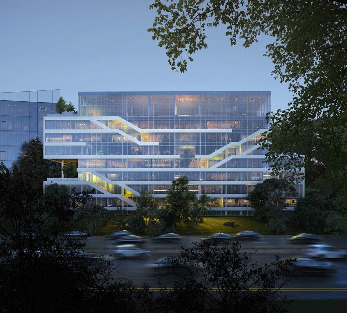Porte de Bagnolet offices, Paris