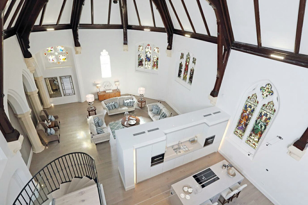 Gaia underfloor heating warms listed chapel conversion