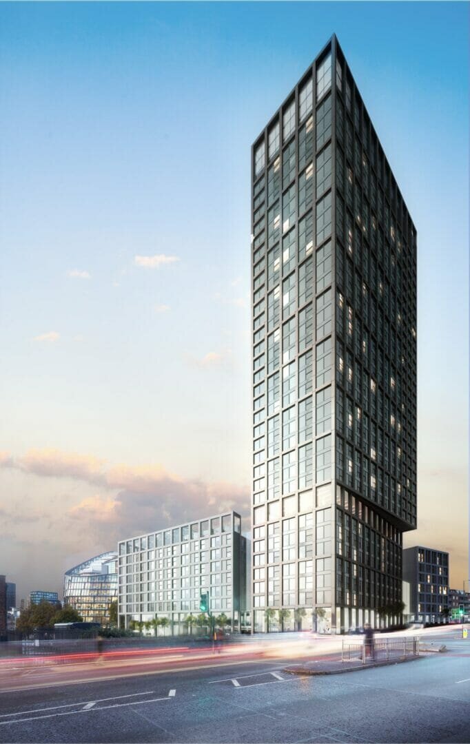 Caddick Construction tops out landmark £154m Angel Gardens in Manchester city centre