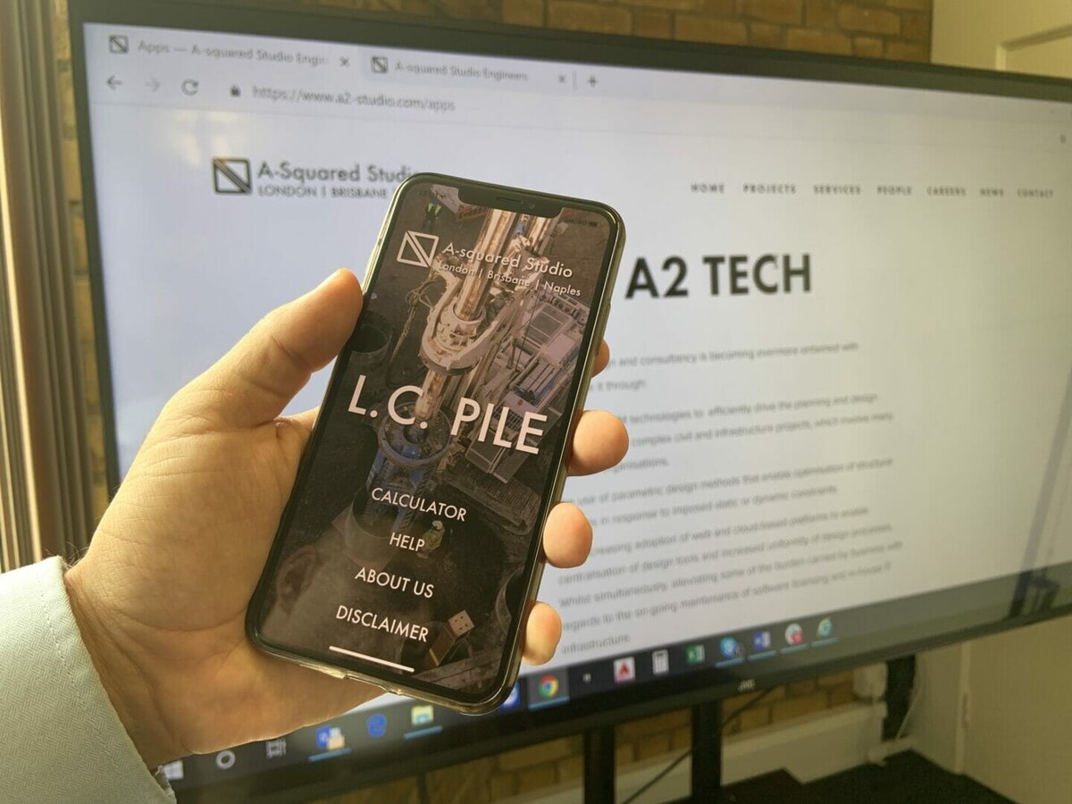 A-squared Studio Launches FREE Pile Design App