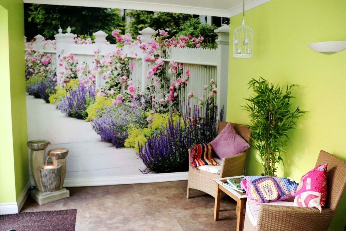 CS PROVIDES STRIKING NEW WALL  FEATURE FOR NURSING HOME   @CSgroupnews