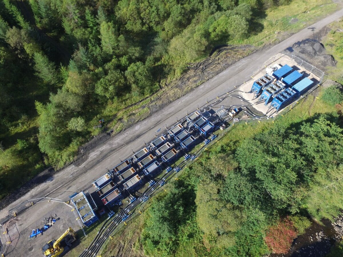 One of the UK’s Largest Ever Temporary Modular Water Treatment Systems  Deployed for Welsh Water Resilience Project   @Siltbuster