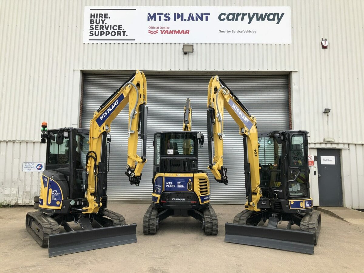 MTS Plant adds latest Yanmar models to growing hire fleet   @mtsplant