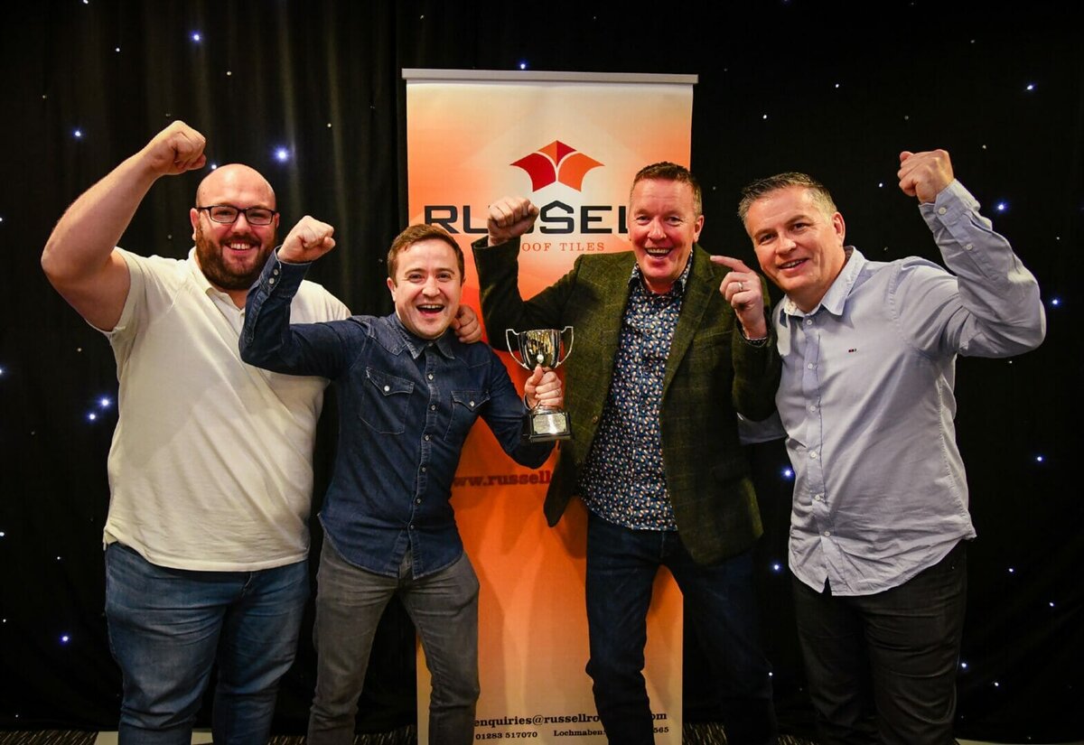 Master minds raise £7,500 for charity    @RussellRoofTile