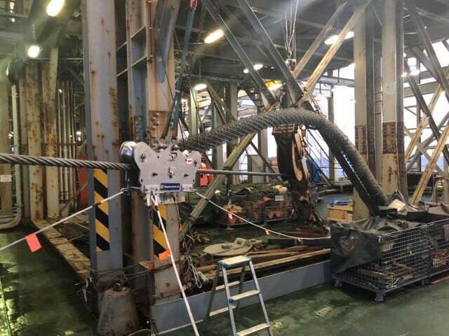 GasOil Delivers SP Wireless Running Line Dynamometer to Taiwan Cable Laying Project