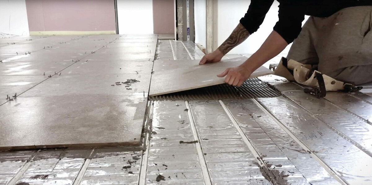 WUNDATHERM TILED AND TESTED TO WORK WITH ALL FLOOR FINISHES @wundatrade