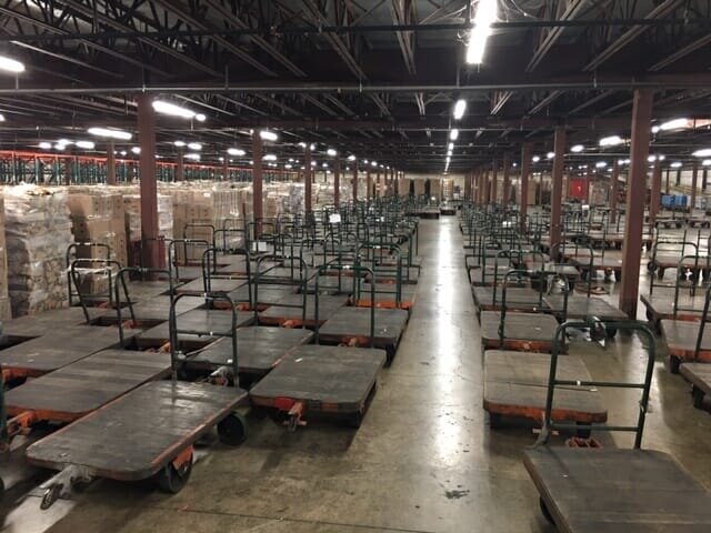 Nutting Warehouse Trailers for Grocery Supplier    @SWMHC