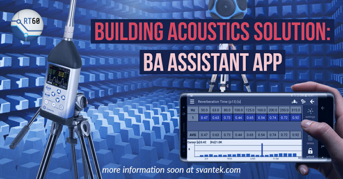 SVANTEK’S POPULAR BUILDING ACOUSTICS SMARTPHONE APP NOW APPROVED BY SITMA