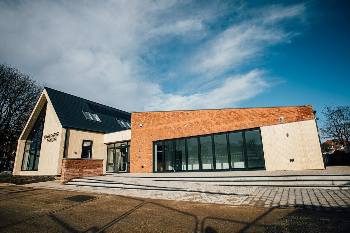 Works complete on the new £1.6million Tower Gardens Pavilion   @GFTomlinson