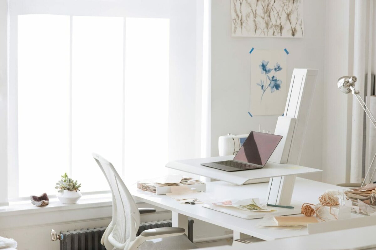 QuickStand Eco the Perfect Sit/Stand Solution for Working from Home