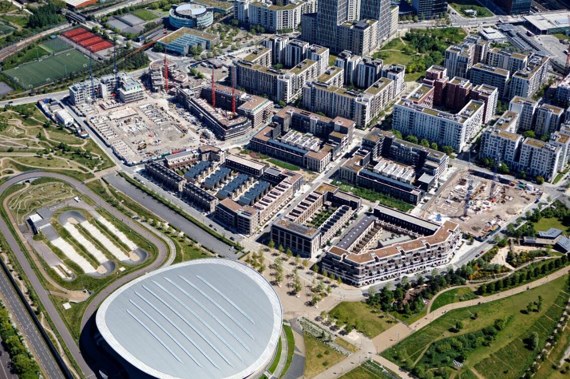 ECO GREEN ROOFS LTD SUPPLIES SUSTAINABLE ROOF SYSTEMS FOR A LANDMARK OLYMPIC PARK DEVELOPMENT @EcoGreenRoofs