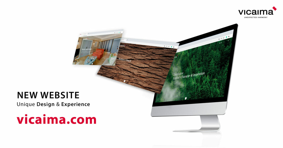 VICAIMA LAUNCHES NEW WEBSITE STRENGTHENING THE USER’S EXPERIENCE @vicaimadoors