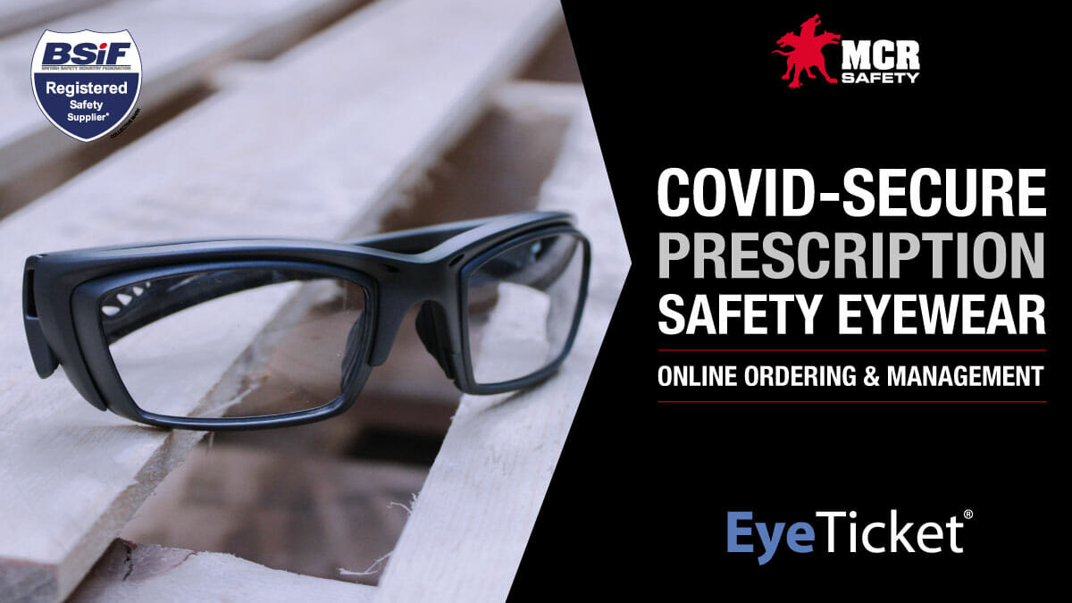 COVID SECURE Online Ordering for Prescription Protective Eyewear