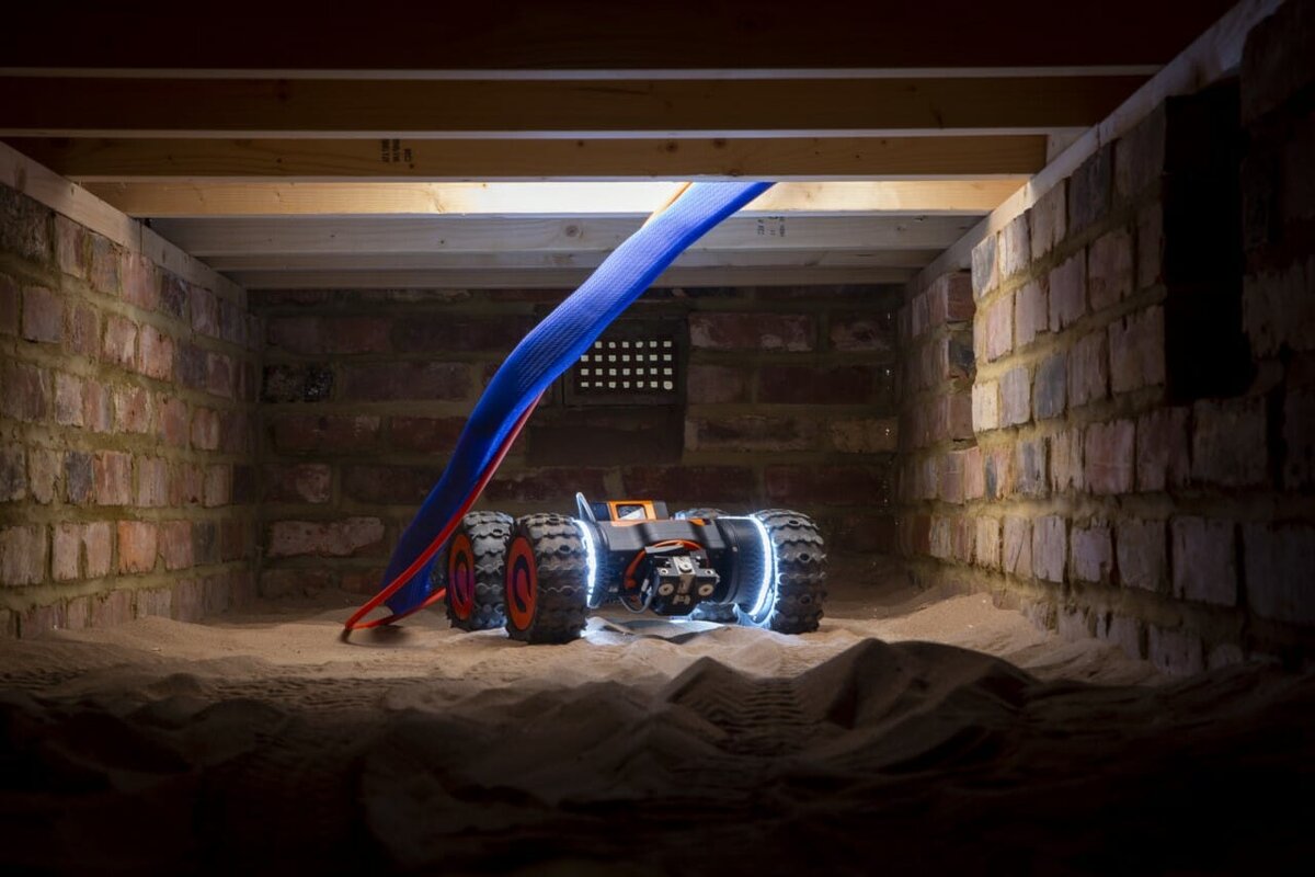 Tiny but mighty – Q-Bot releases its new generation of under-floor insulation robots!  @QBot_UK
