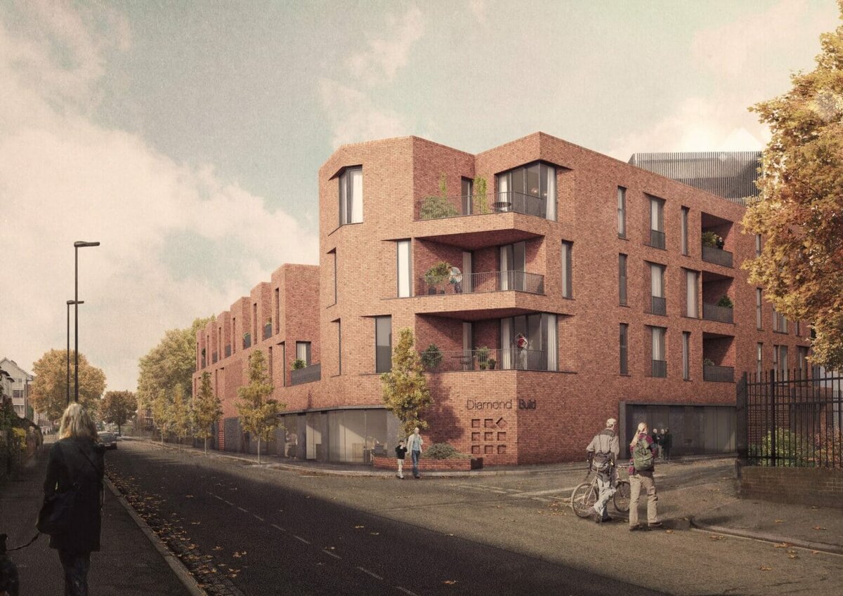 Diamond Build PLC begins construction of £28m mixed-use development @Diamond_Build
