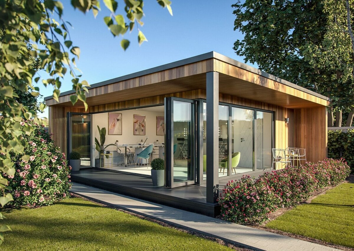 Taggart Homes begins construction on innovative new outdoor multifunctional work pods @TaggartHomes