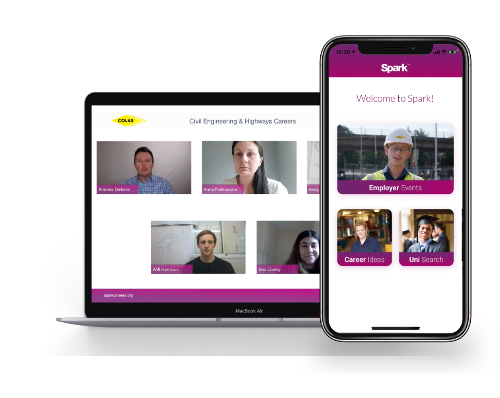 Major UK Employer Joins Forces with New Careers App to Spark Student Interest in National Careers Week @ColasLtd @SparkCareersApp