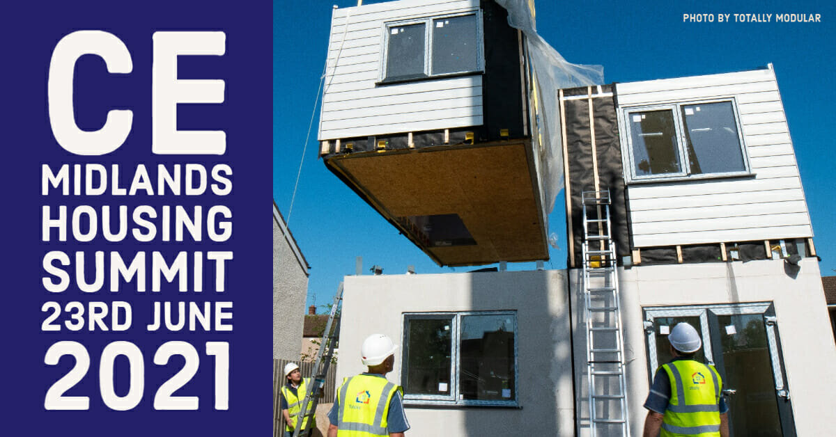 LEADING NAMES ANNOUNCED AS SPEAKERS FOR CE HOUSING SUMMIT @cemidlands