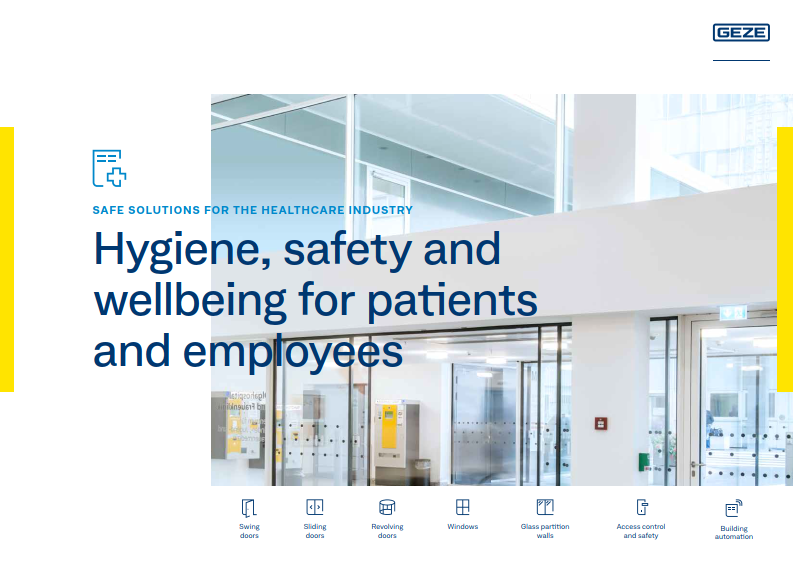 Helping Healthcare  to Heal @GEZE_UK
