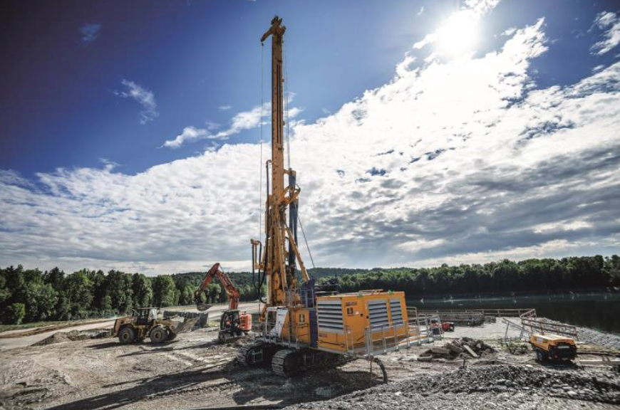 Flood protection: Bauer involved in construction of a flood control reservoir