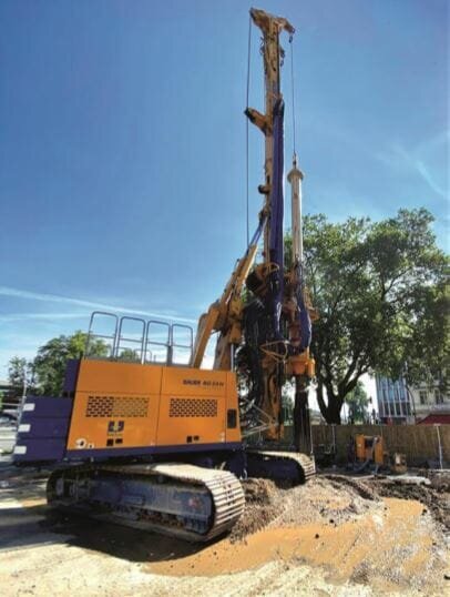 Bauer Spezialtiefbau involved in construction of the LVR building in Cologne-Deutz
