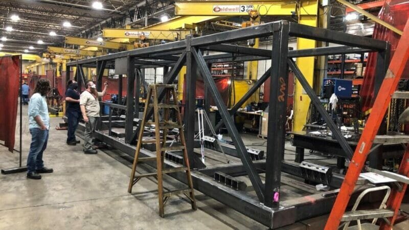 Caldwell Manufactures Transportation Frame for Cryomodules @CaldwellRenfroe