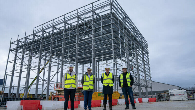 STEEL WORKS RISE AT XPLOR – THE WORLD’S FIRST R&D CENTRE OF ITS KIND
