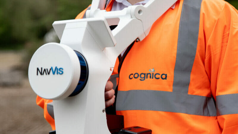COGNICA receive top feedback on site scan project