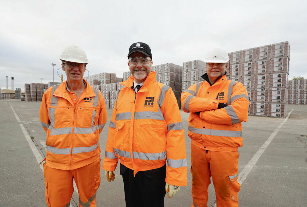 Leading Building Products Manufacturer Forterra Welcomes MP Christopher Pincher to Wilnecote Site Before Major Redevelopment Programme Begins