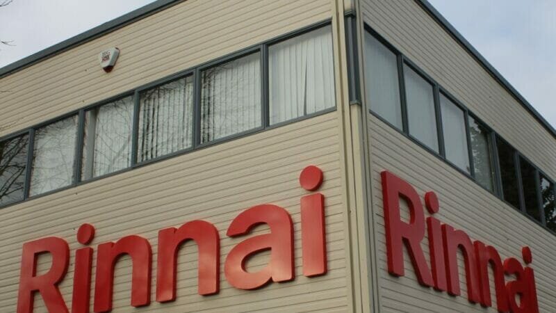GOSFORTH RFC FUTURE PROOFS WITH RINNAI HYDROGEN BLEND READY HOT WATER DELIVERY SYSTEM @rinnai_uk