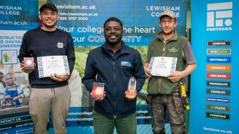 British bricklaying talent showcased at Best in London Brick contest @unsworthsugden