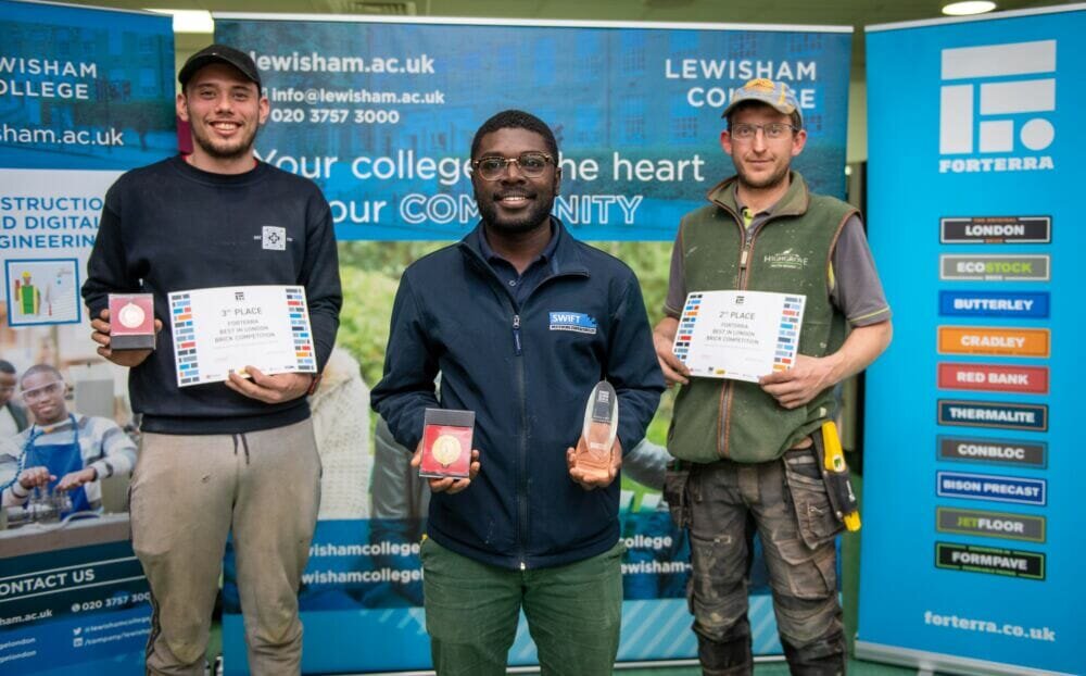 British bricklaying talent showcased at Best in London Brick contest @unsworthsugden