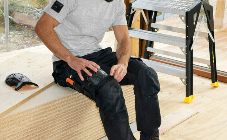 Snickers Workwear’s Certified Kneeguard™ PRO Knee Protection.