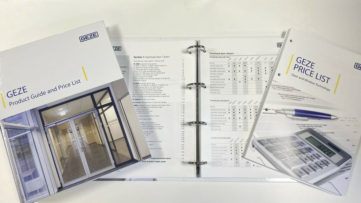 Get up to date With GEZE’s latest Product Guide